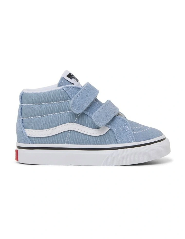 Sk8-Mid Reissue V Infant Sneakers in Dusty Blue image 1