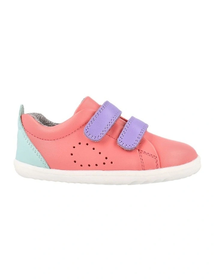 Step Up Grass Court Bloom Shoes in Coral image 1