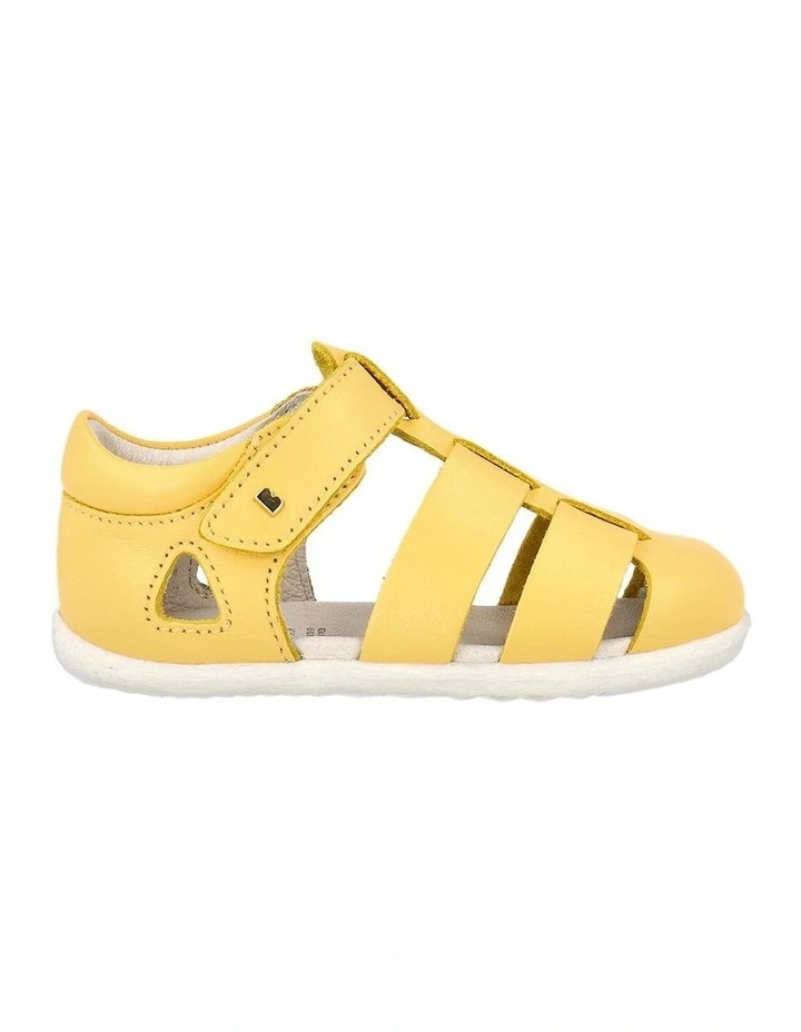 Sandales Bobux Step Up Tidal - Cuir à Séchage Rapide - Pour Premiers Pas Enfants - Fermeture Velcro