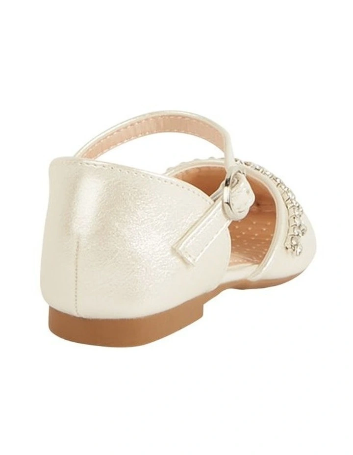 Charlotte Pearl Shoes in White image 3