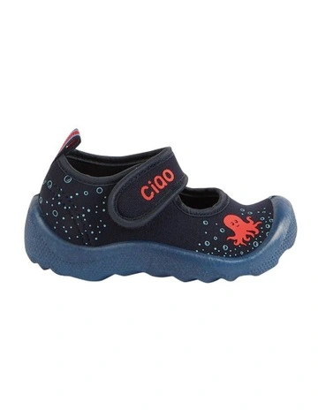Bubbles Beach Sandals in Navy
