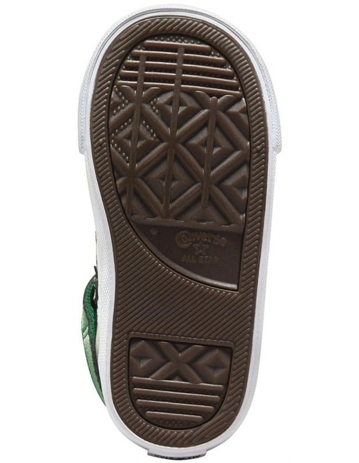 Pro Blaze Strap Infant Sneakers in White image 6