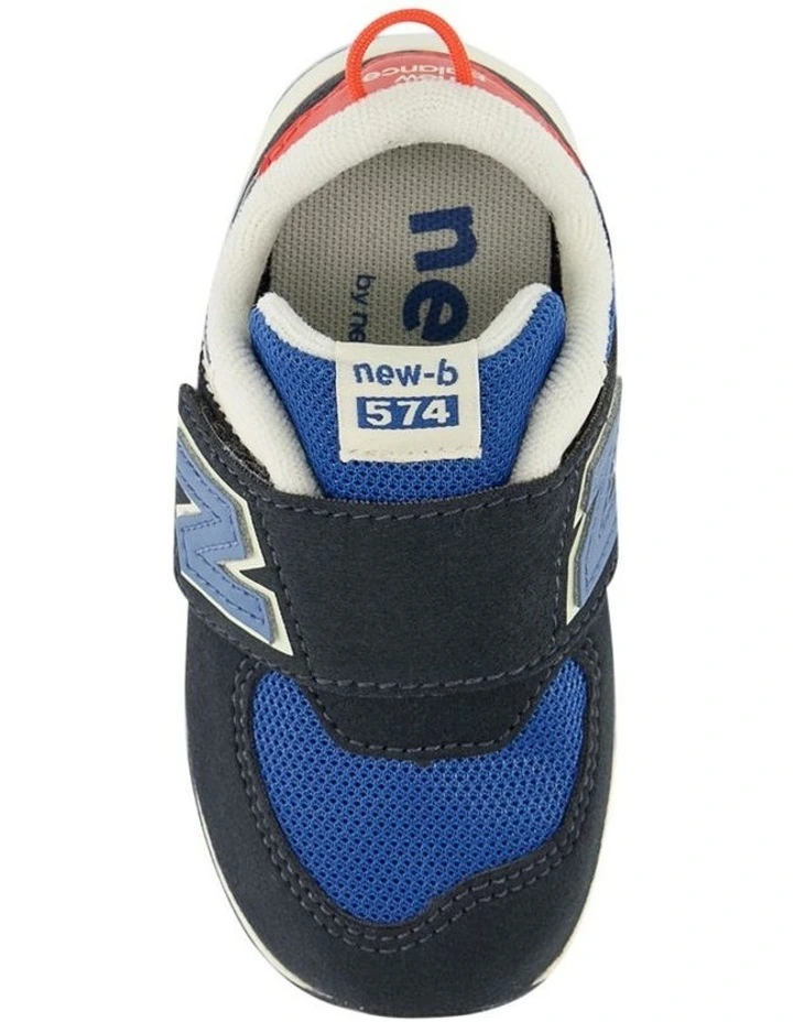 Nw 574 V1 Infant Sneakers in Black image 3