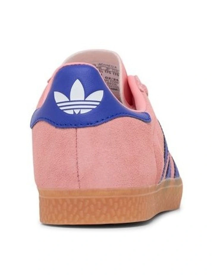 Gazelle Pre School Sneakers in Pink image 3