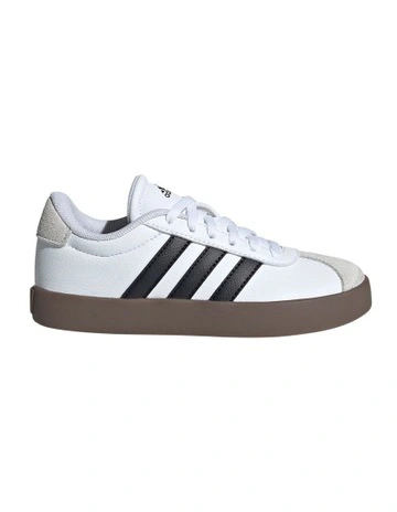 Vl Court 3.0 Grade School Sneakers in Black/White