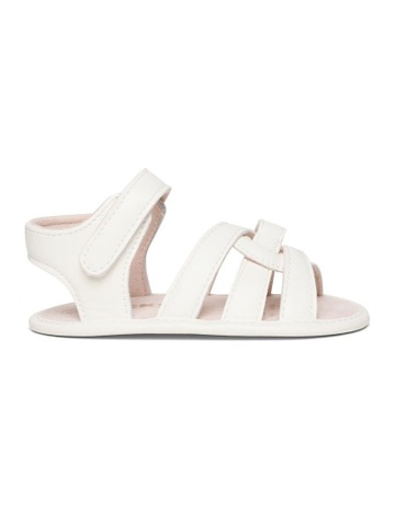 Kyla Sandal Prewalker in White