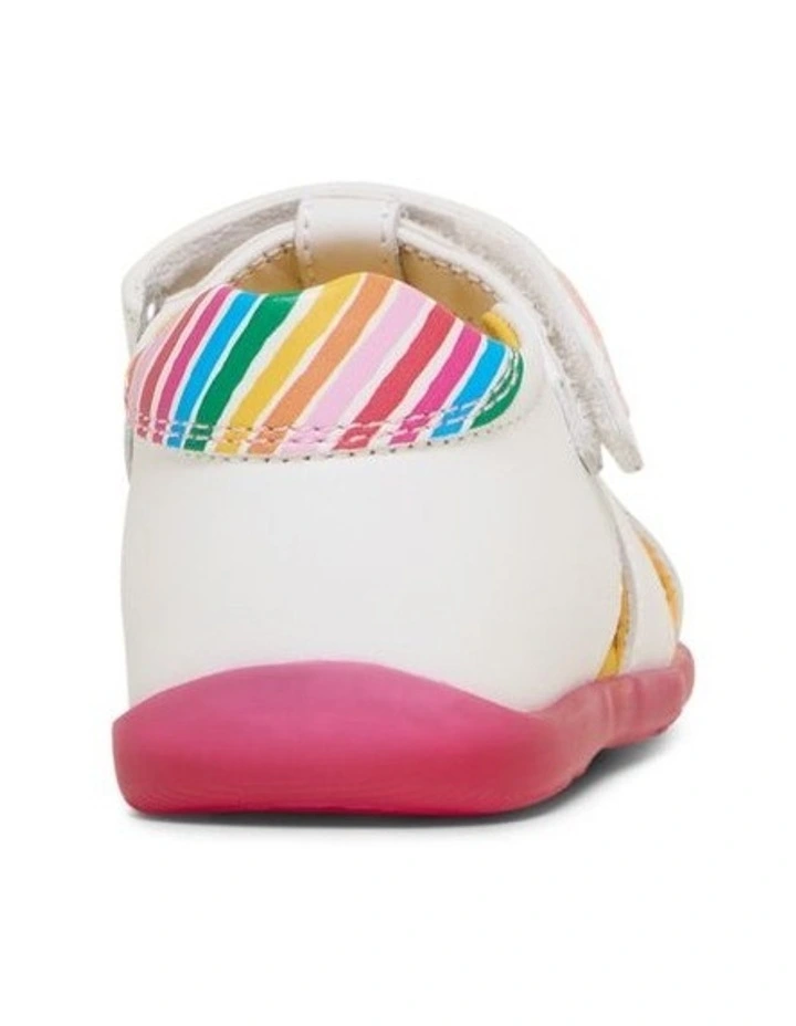 Baby Agatha Sandals in White image 3