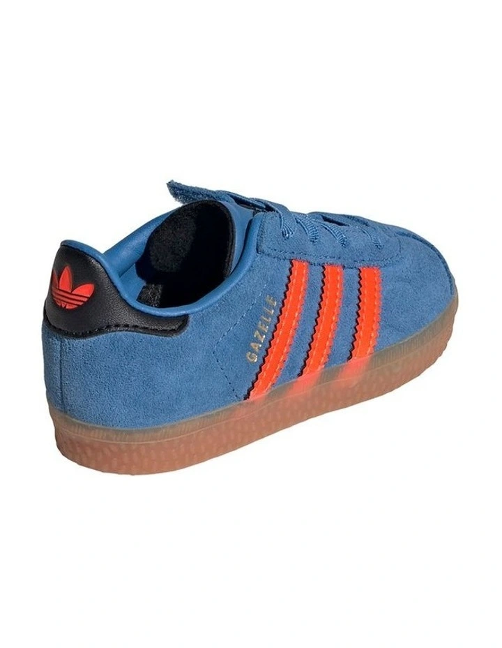 adidas Gazelle CF Elastic Lace Infant Sneakers in Smoke Blue | MYER adidas Gazelle CF Elastic Lace Infant Sneakers in Smoke Blue | MYER