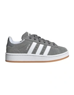 Campus 00S Elastic Lace Pre-School Sneakers in Grey