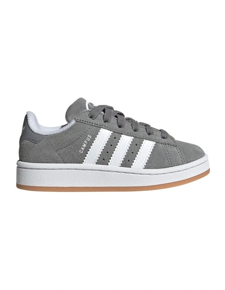 Campus 00S Elastic Lace Pre-School Sneakers in Grey image 1