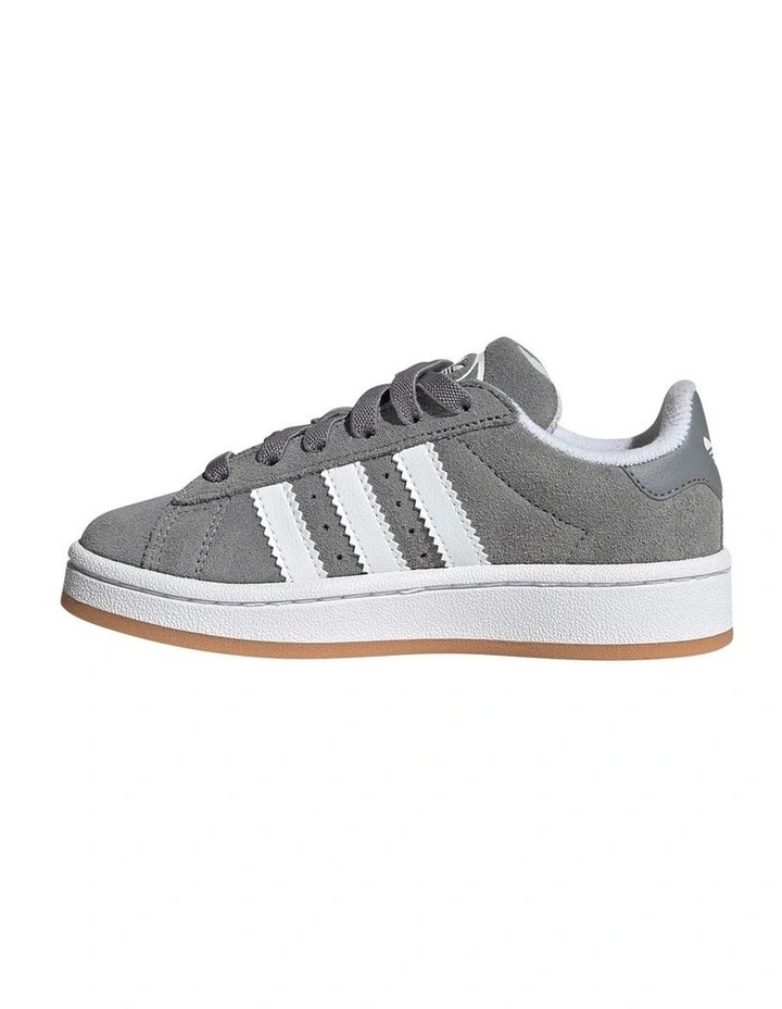 Campus 00S Elastic Lace Pre-School Sneakers in Grey image 2