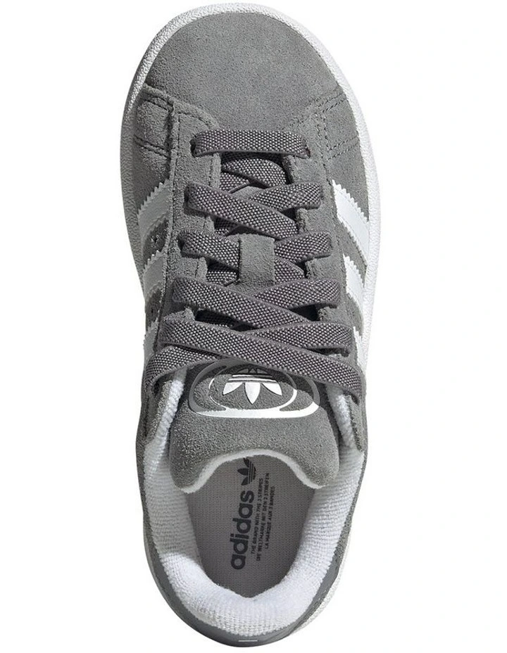 Campus 00S Elastic Lace Pre-School Sneakers in Grey image 3