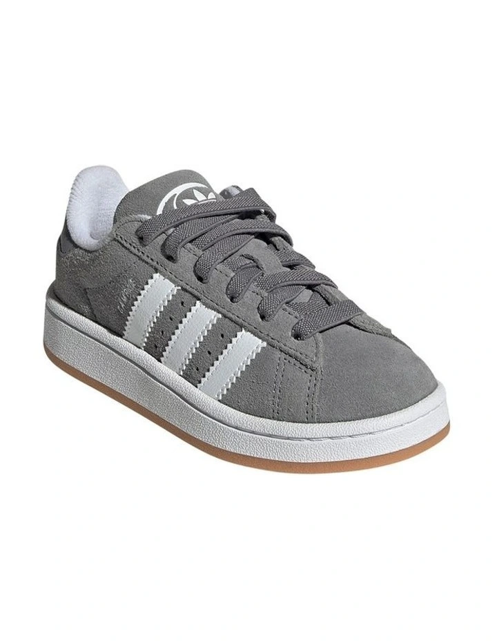 Campus 00S Elastic Lace Pre-School Sneakers in Grey image 4
