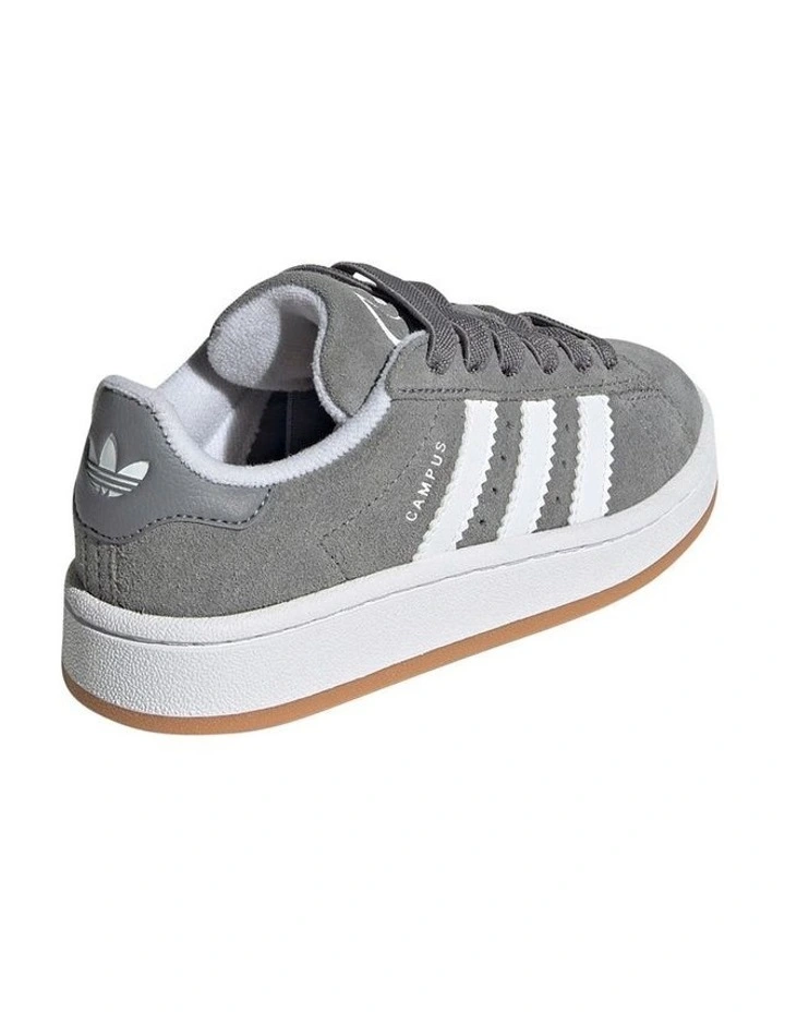 Campus 00S Elastic Lace Pre-School Sneakers in Grey image 5