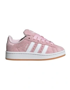 Campus 00S Elastic Lace Pre-School Sneakers In Pink