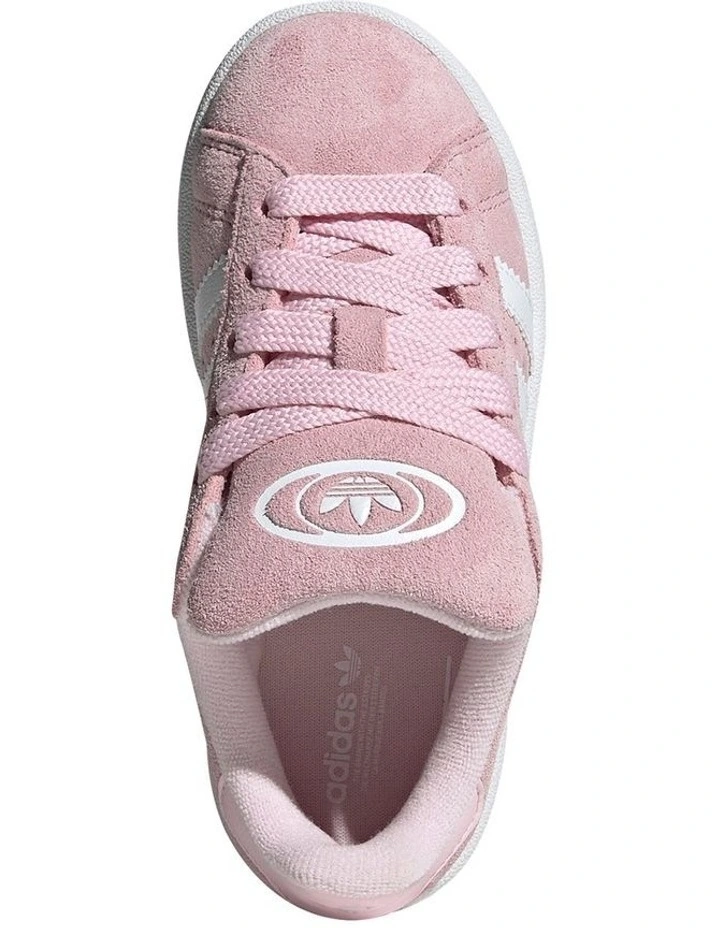 Campus 00S Elastic Lace Pre-School Sneakers In Pink image 3