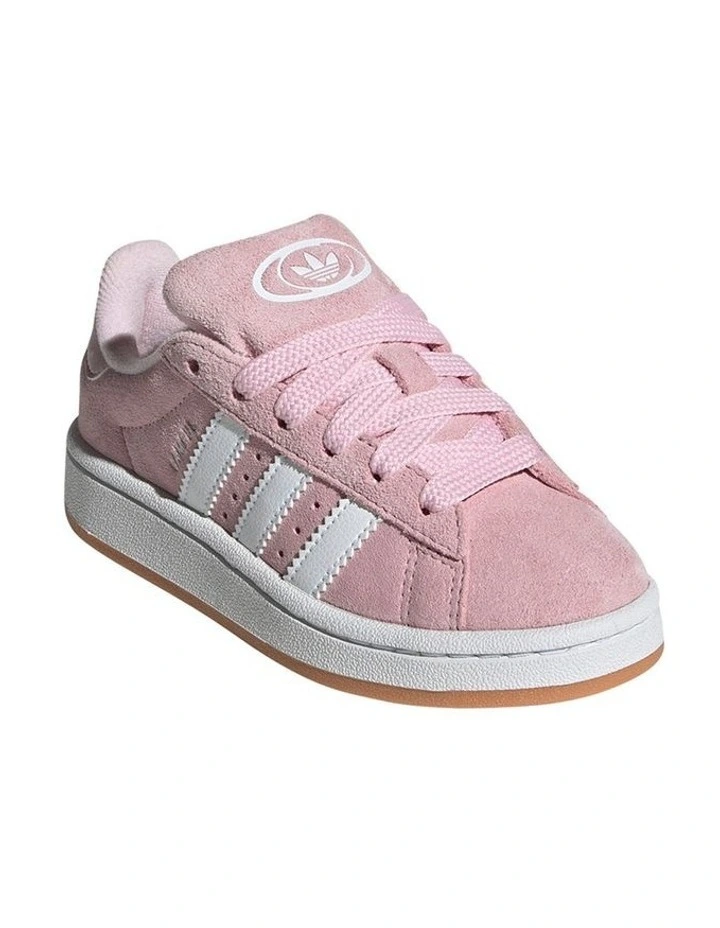 Campus 00S Elastic Lace Pre-School Sneakers In Pink image 4