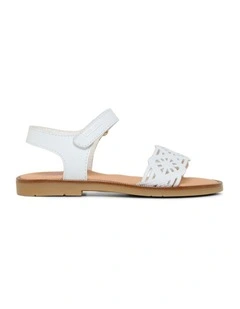 Mary Summer Sandal 4379 Youth in White