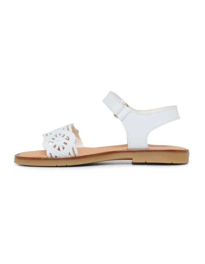 Mary Summer Sandal 4379 Youth in White image 2