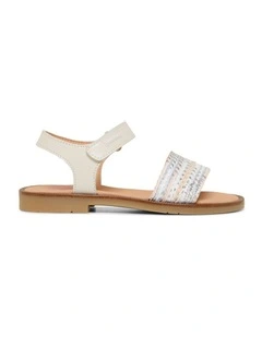 Mary Weave 4377 Youth Sandals in Champagne