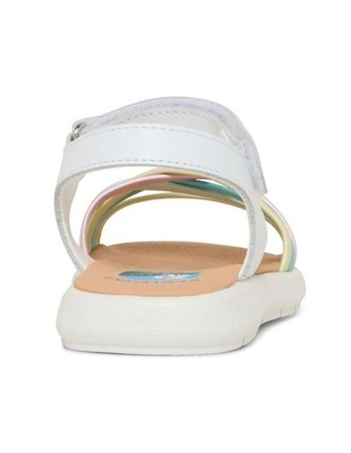 Panda Straps Sandal 4421 Youth in White image 3