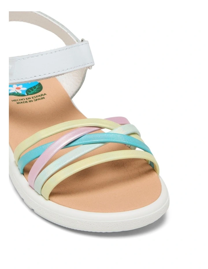 Panda Straps Sandal 4421 Youth in White image 4