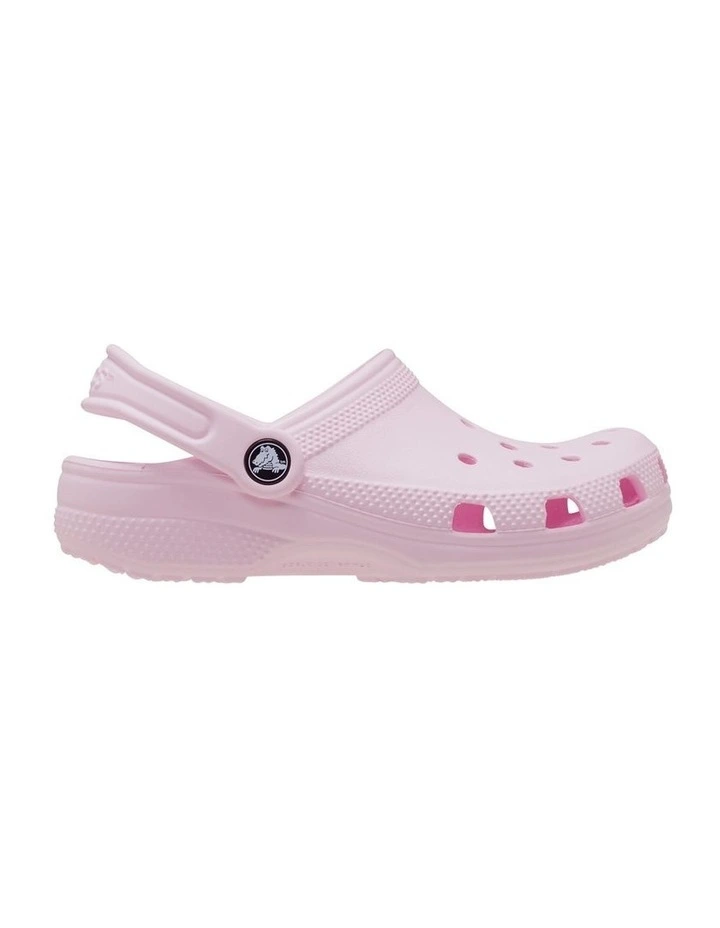 Classic Clog Infant Beach Sandals in Pink Milk image 1