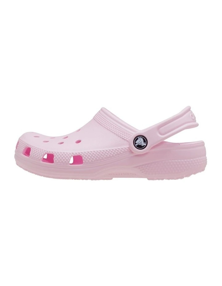 Classic Clog Infant Beach Sandals in Pink Milk image 2