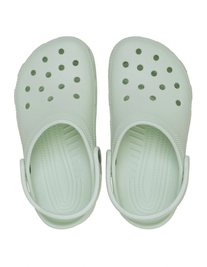 Classic Clog Youth Beach Sandals in Mint image 3