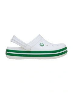 Crocband Clog Infant Beach Sandals in White