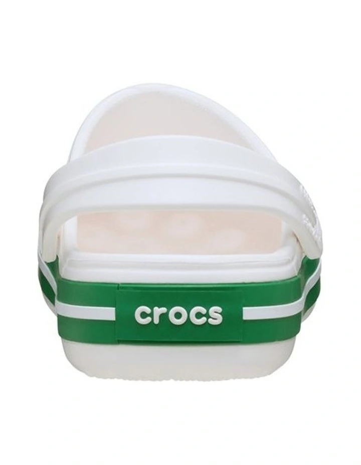 Crocband Clog Infant Beach Sandals in White image 5
