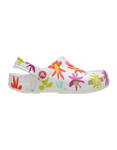 Classic Clog Craft Daisy Infant Beach Sandals in Natural