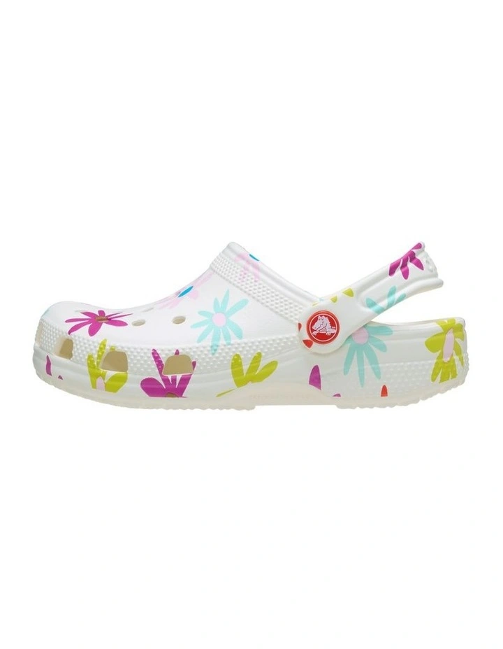 Classic Clog Craft Daisy Infant Beach Sandals in Natural image 2