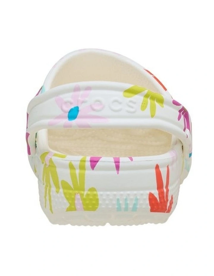 Classic Clog Craft Daisy Infant Beach Sandals in Natural image 5