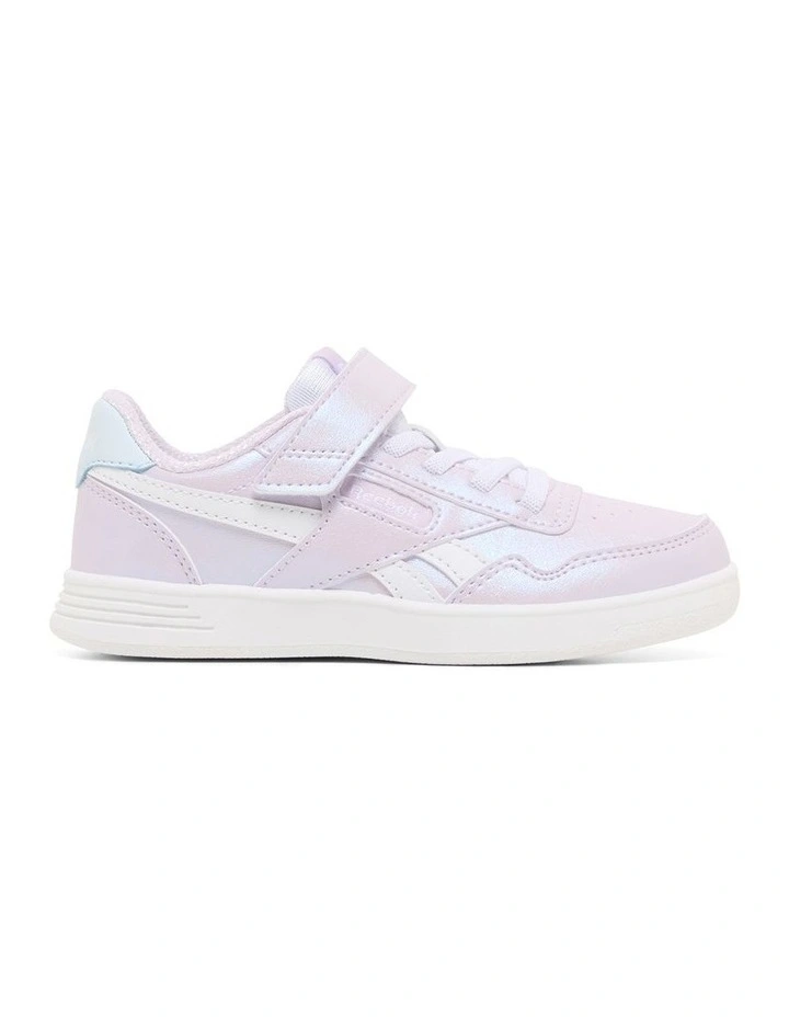 Court Advance Elastic L And T Strap Sneakers in Purple image 1