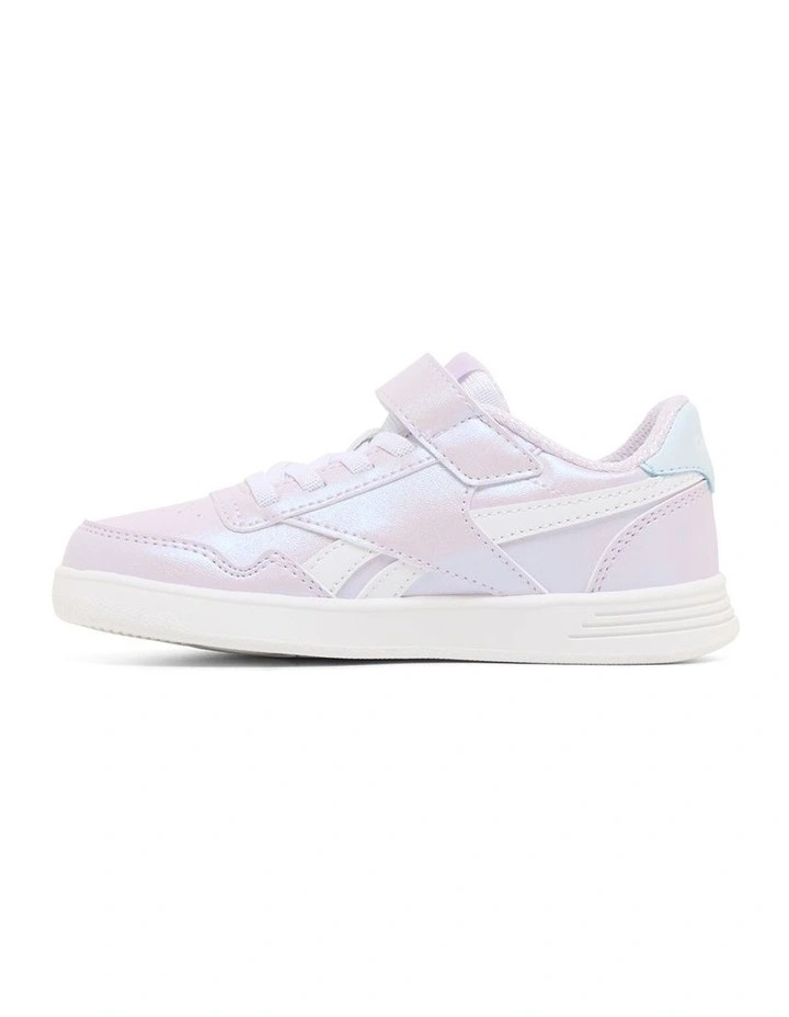 Court Advance Elastic L And T Strap Sneakers in Purple image 2