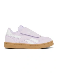 Smash Edge Hook And Loop Sneakers in Purple