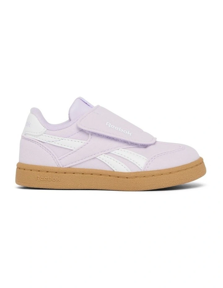 Smash Edge Hook And Loop Sneakers in Purple image 1