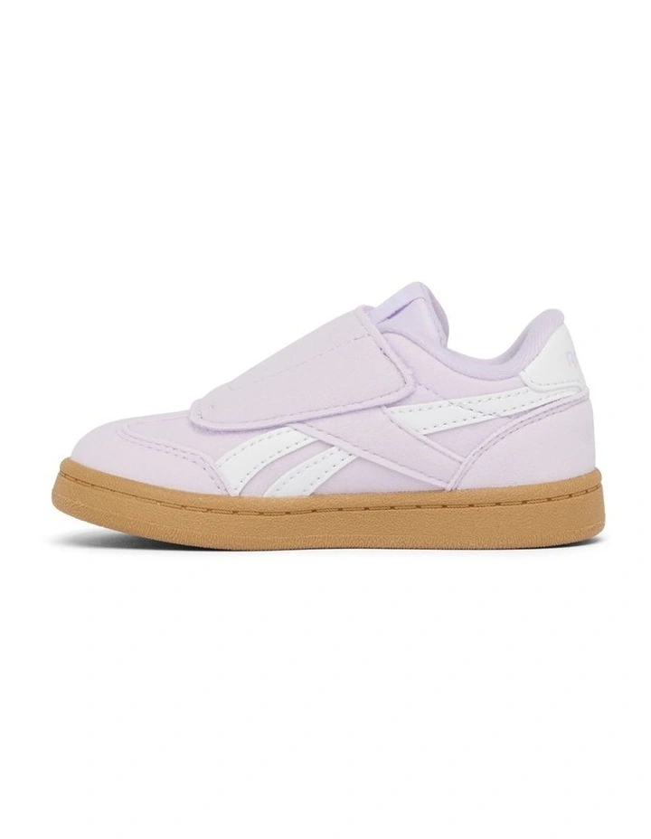 Smash Edge Hook And Loop Sneakers in Purple image 2