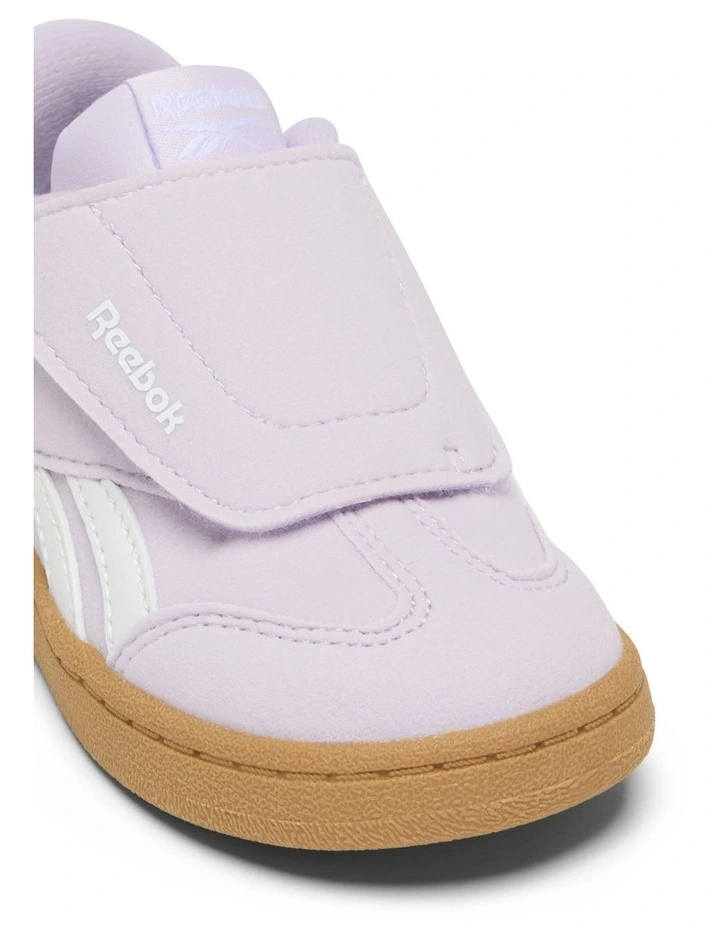 Smash Edge Hook And Loop Sneakers in Purple image 4