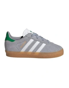 Gazelle Cf Elastic Lace Infant Sneakers In Grey