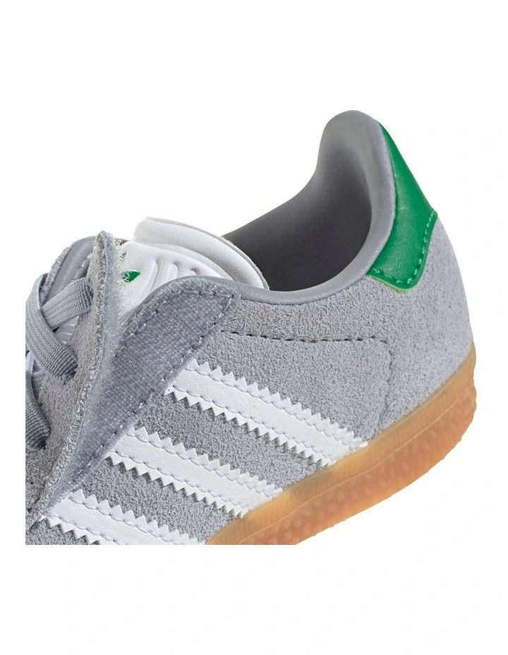 Gazelle Cf Elastic Lace Infant Sneakers In Grey image 5