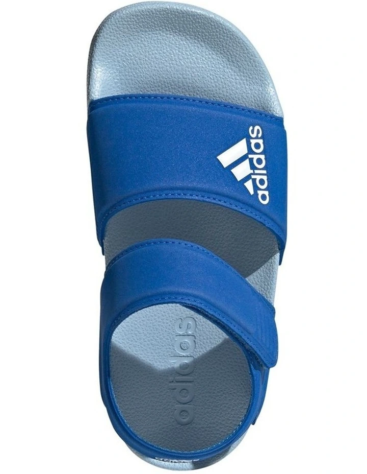Adilette Beach Sandals in Blue image 3