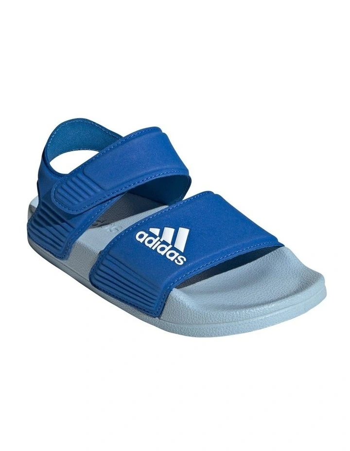 Adilette Beach Sandals in Blue image 4