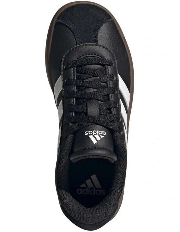 Vl Court 3.0 Grade School Sneakers in Black and White image 3