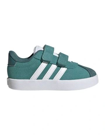 Vl Court 3.0 Self-Fastening Infant Sneakers In Teal
