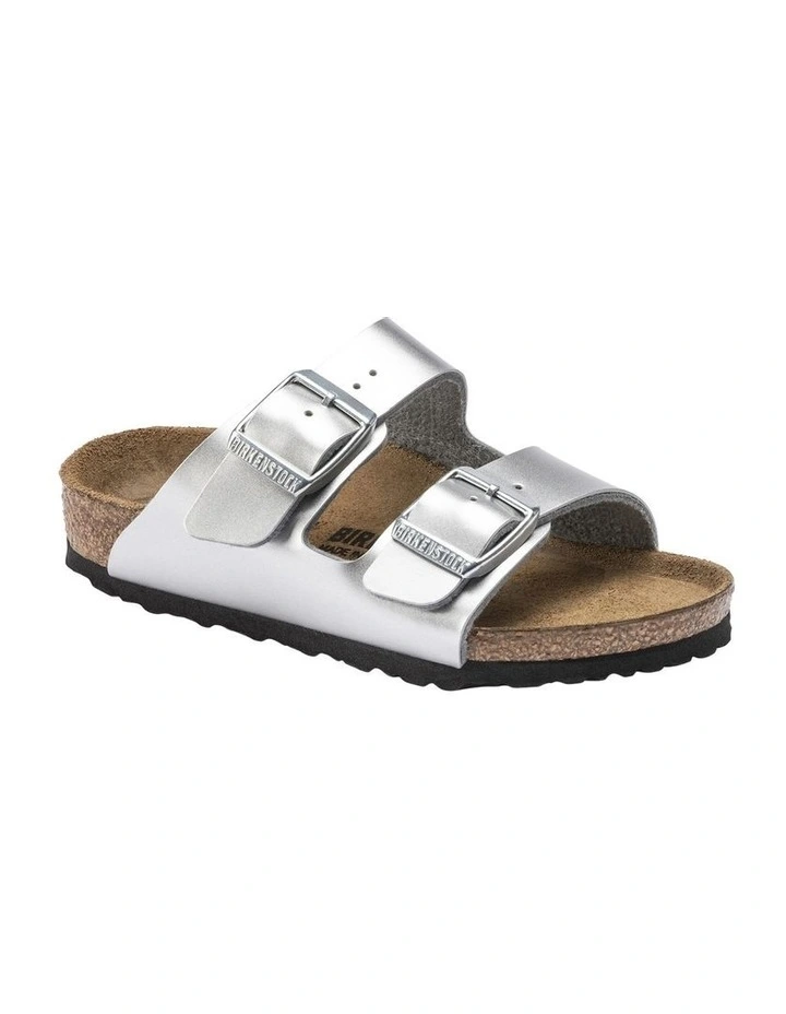 Arizona Bf Narrow Sandals in Silver image 4
