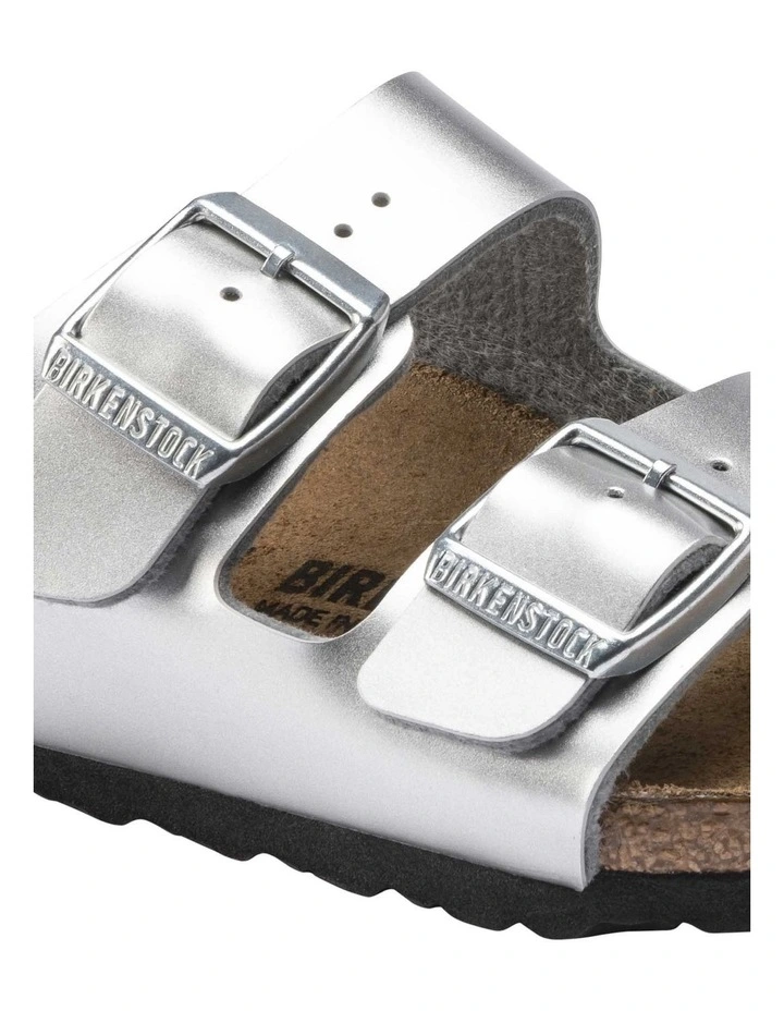 Arizona Bf Narrow Sandals in Silver image 5