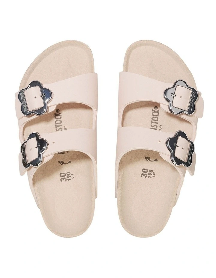 Arizona Flower Buckle Sandals in Rose image 2
