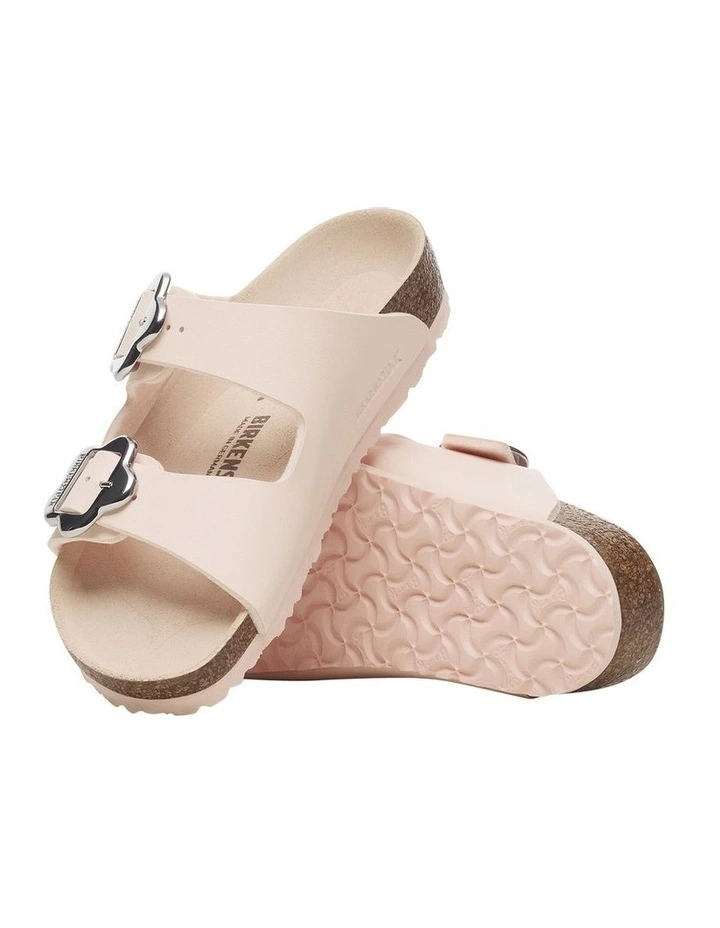 Arizona Flower Buckle Sandals in Rose image 3